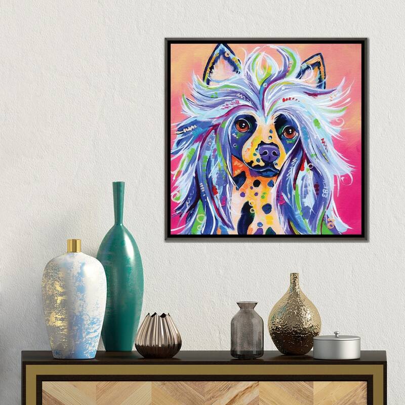 iCanvas "Iggy" by Eve Izzett Framed - Bed Bath & Beyond - 37727146